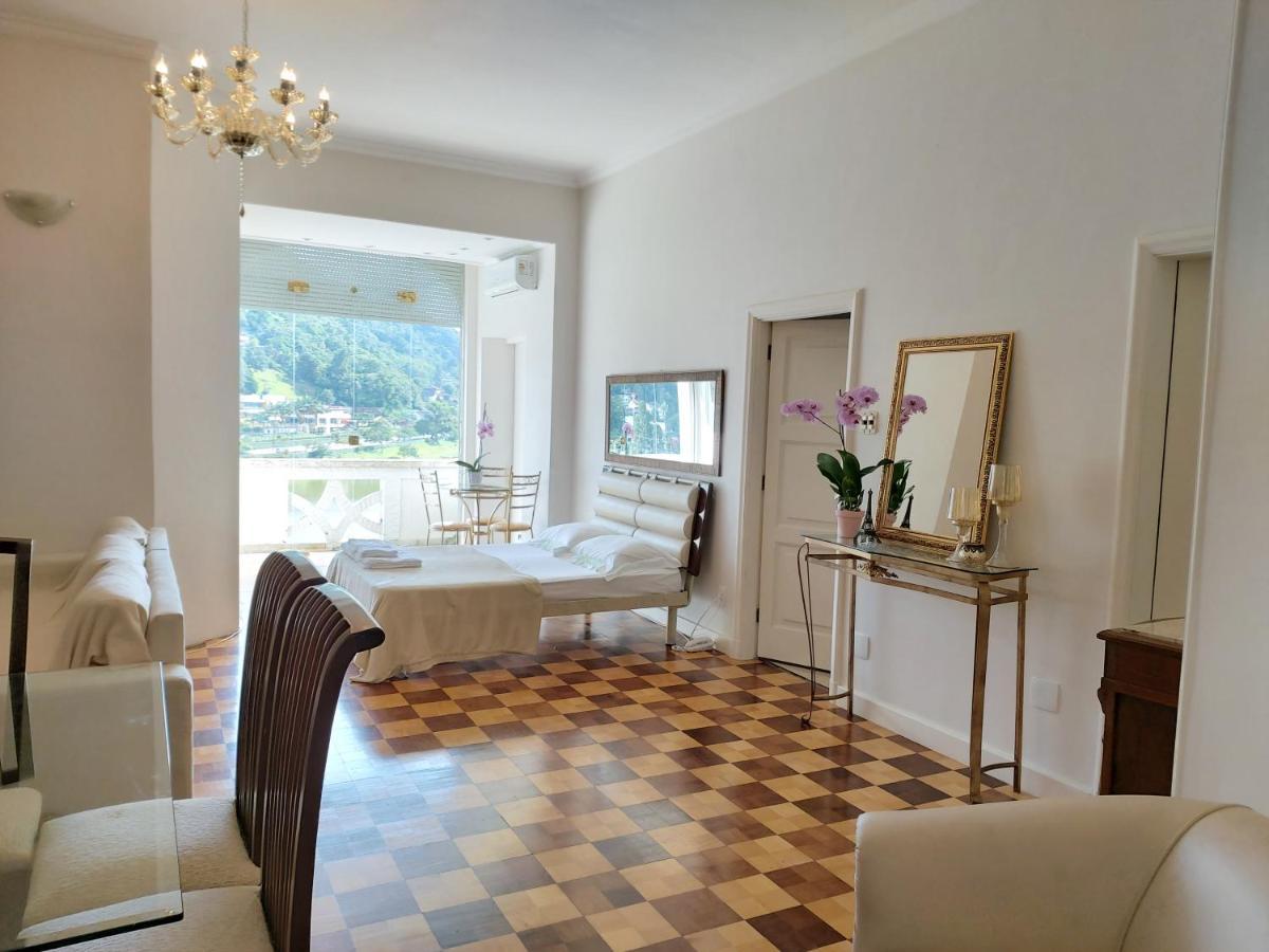 Palacio Quitandinha Espetacular Apartamento Com Vista Para O Lago Петрополис Экстерьер фото