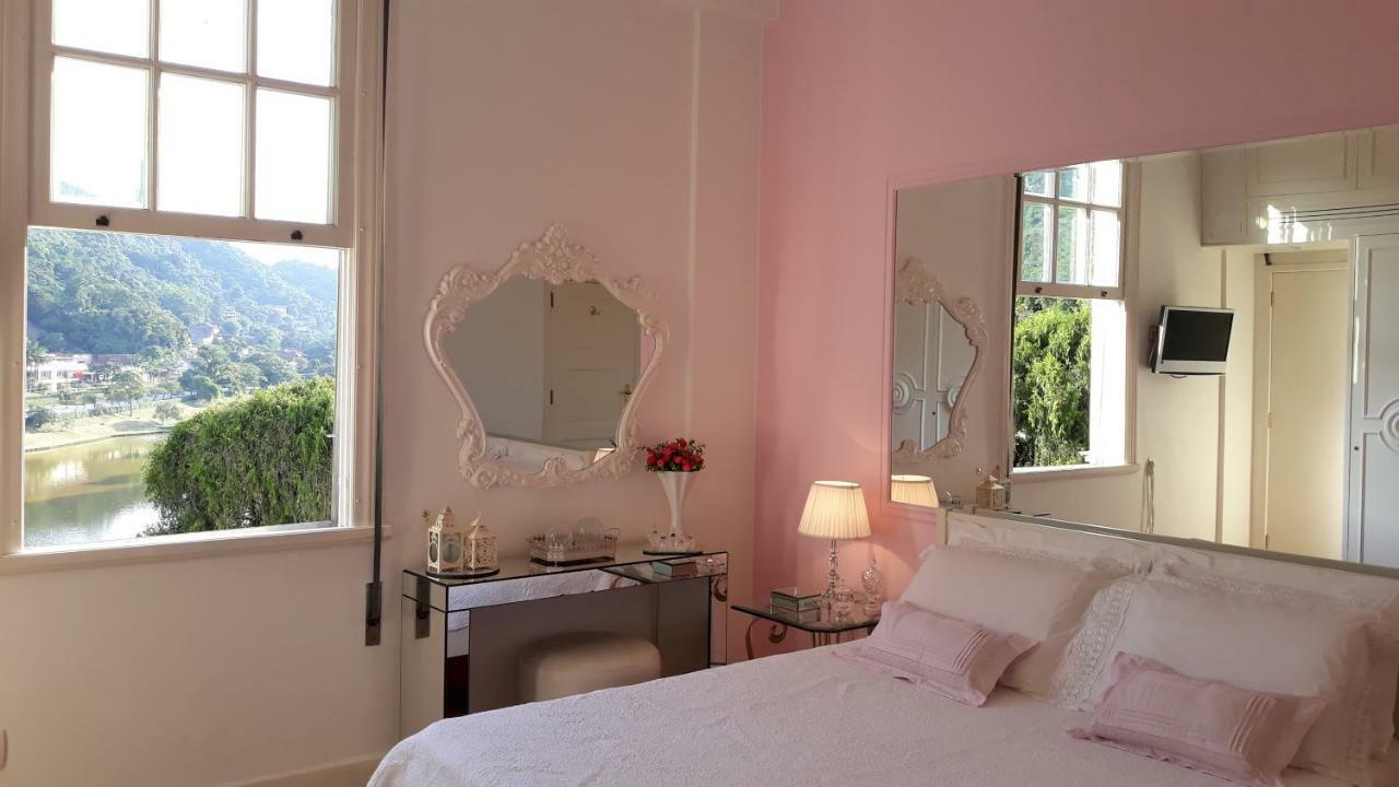 Palacio Quitandinha Espetacular Apartamento Com Vista Para O Lago Петрополис Экстерьер фото